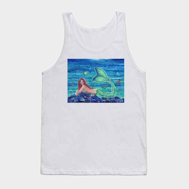 Lareina Mermaid by Renee L Lavoie Tank Top by ReneeLLavoie